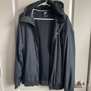 Black Large Nike Windbreaker
